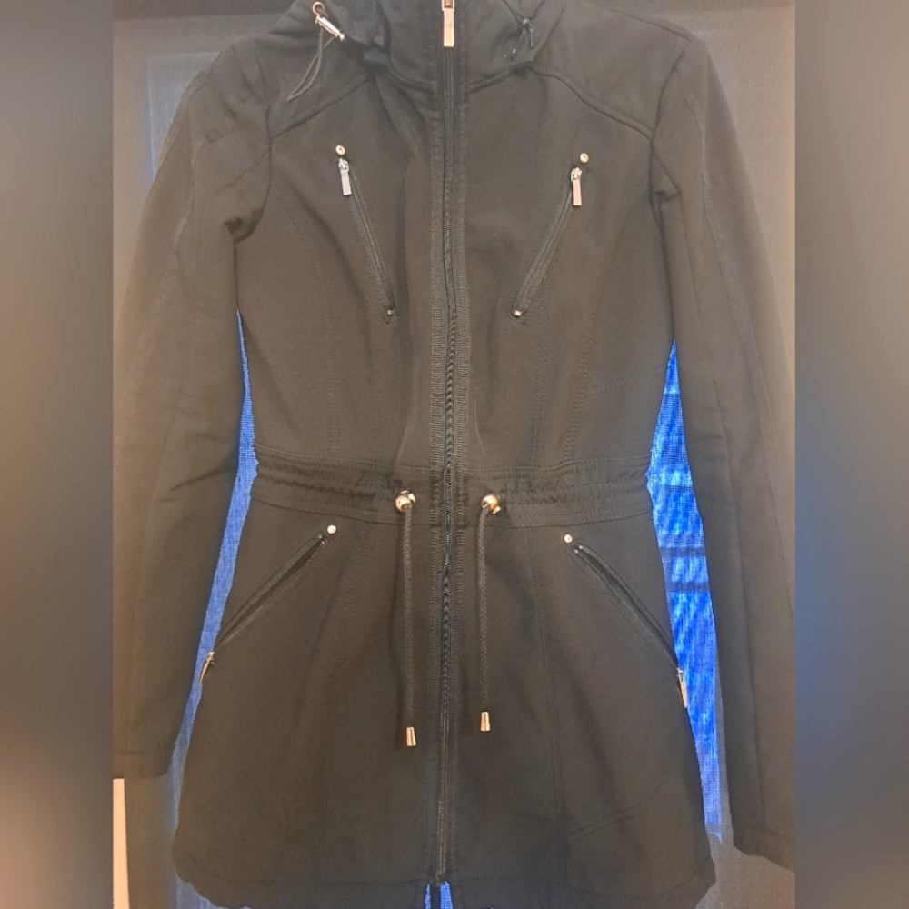 Slim Black Jacket Coat by Laundry XS